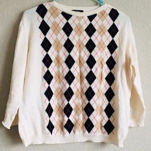 Burberry knit top!